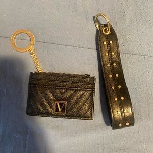Victoria’s Secret Card Case and keychain bundle